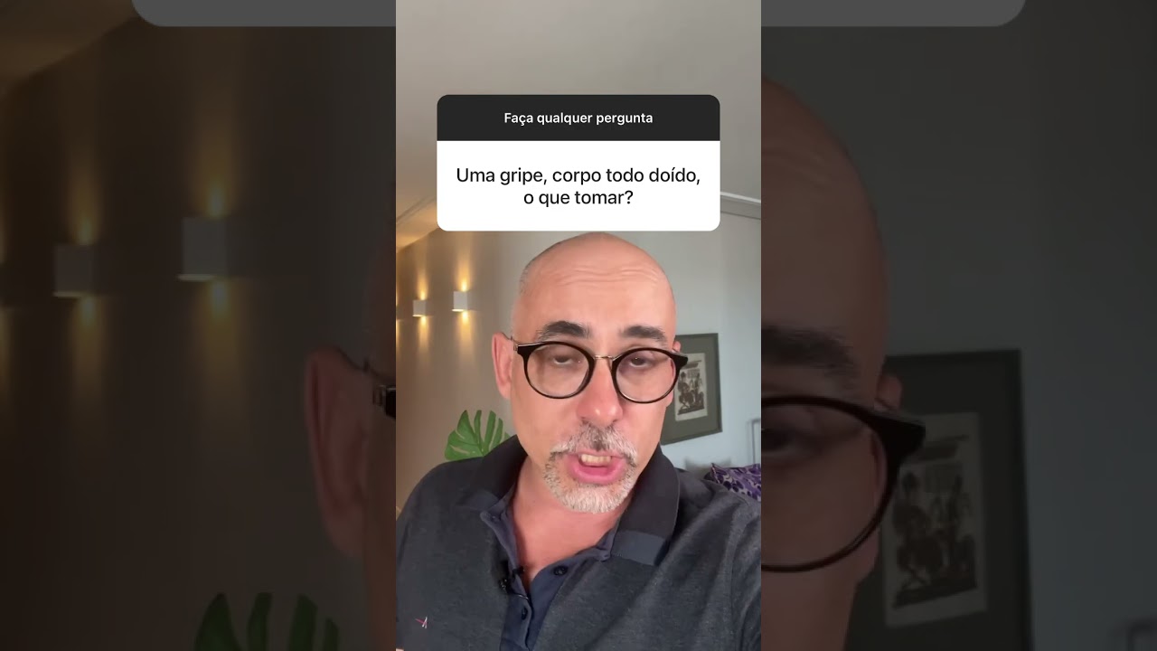 O que tomar pra gripe e dor no corpo?