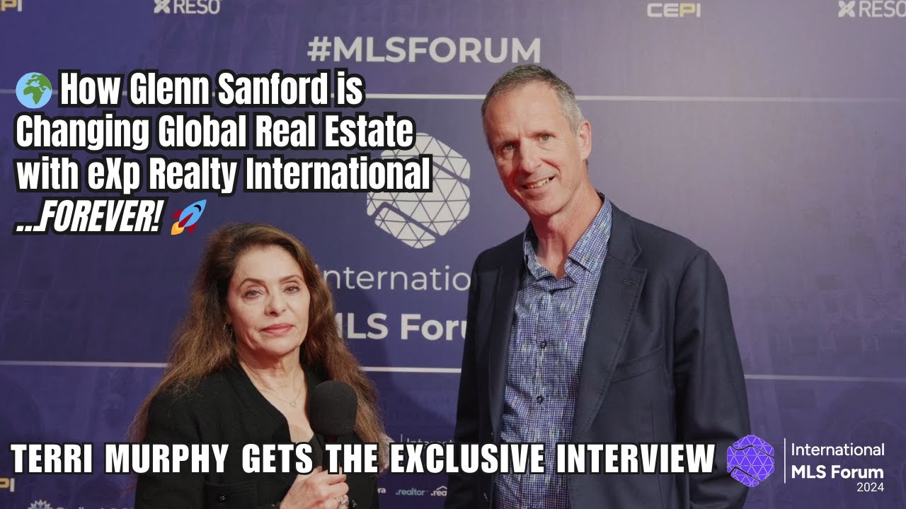Glenn Sanford eXp Realty Founder Interview with Terri Murphy at International MLS Forum 2024