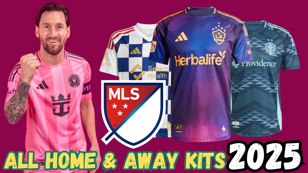 ALL MLS team kits 2025