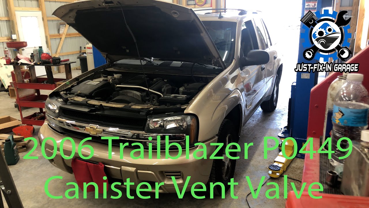 Trailblazer 4.2 P0449 2006 года — замена клапана вентиляции адсорбера — ЛЕГКО
