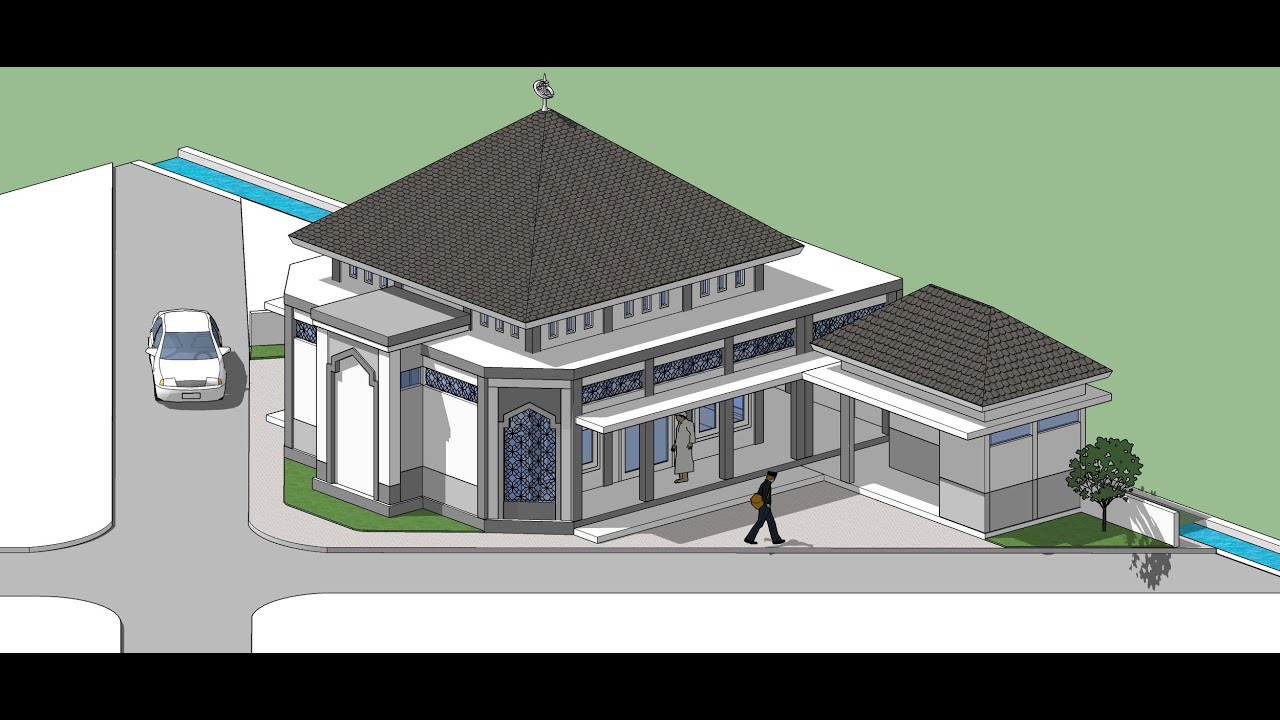 Desain Masjid 12m x 10m