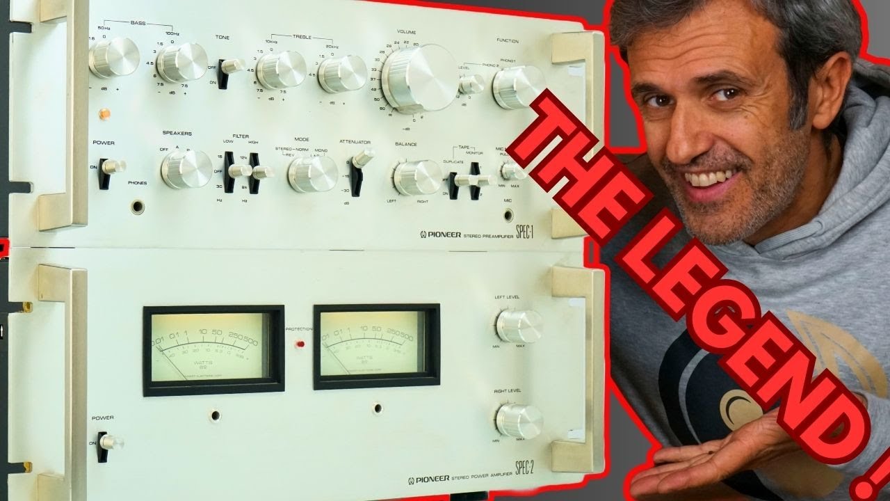 Pioneer Spec 1 e Spec 2 - preamplificatore e amplificatore finale - RECENSIONE / REVIEW