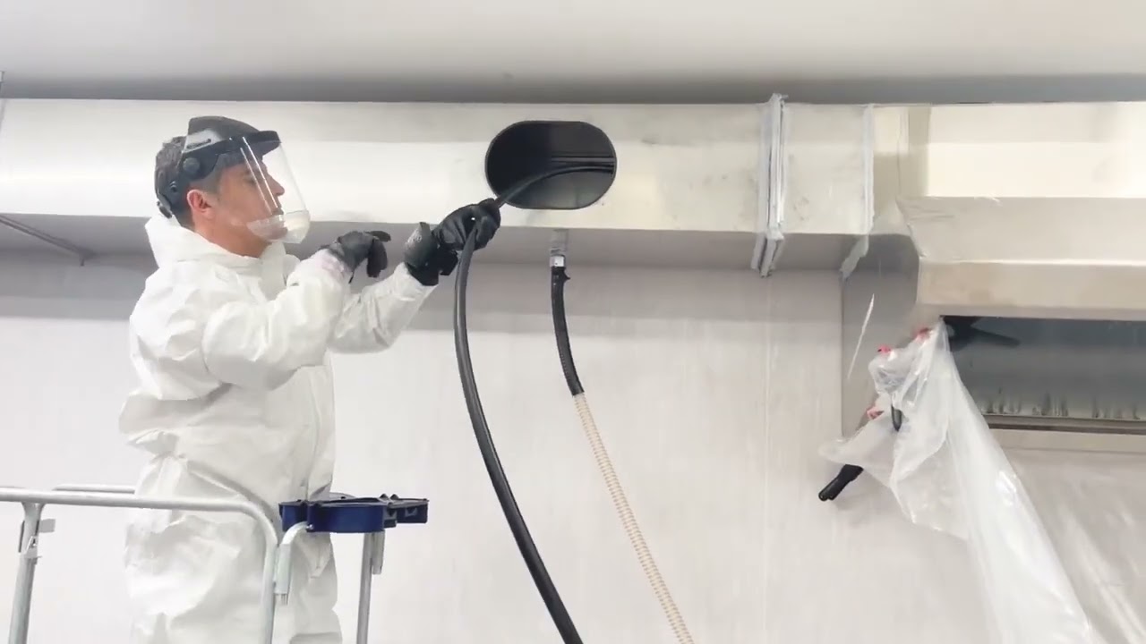 IBRUSH Portable Exhaust Duct Cleaning Machine