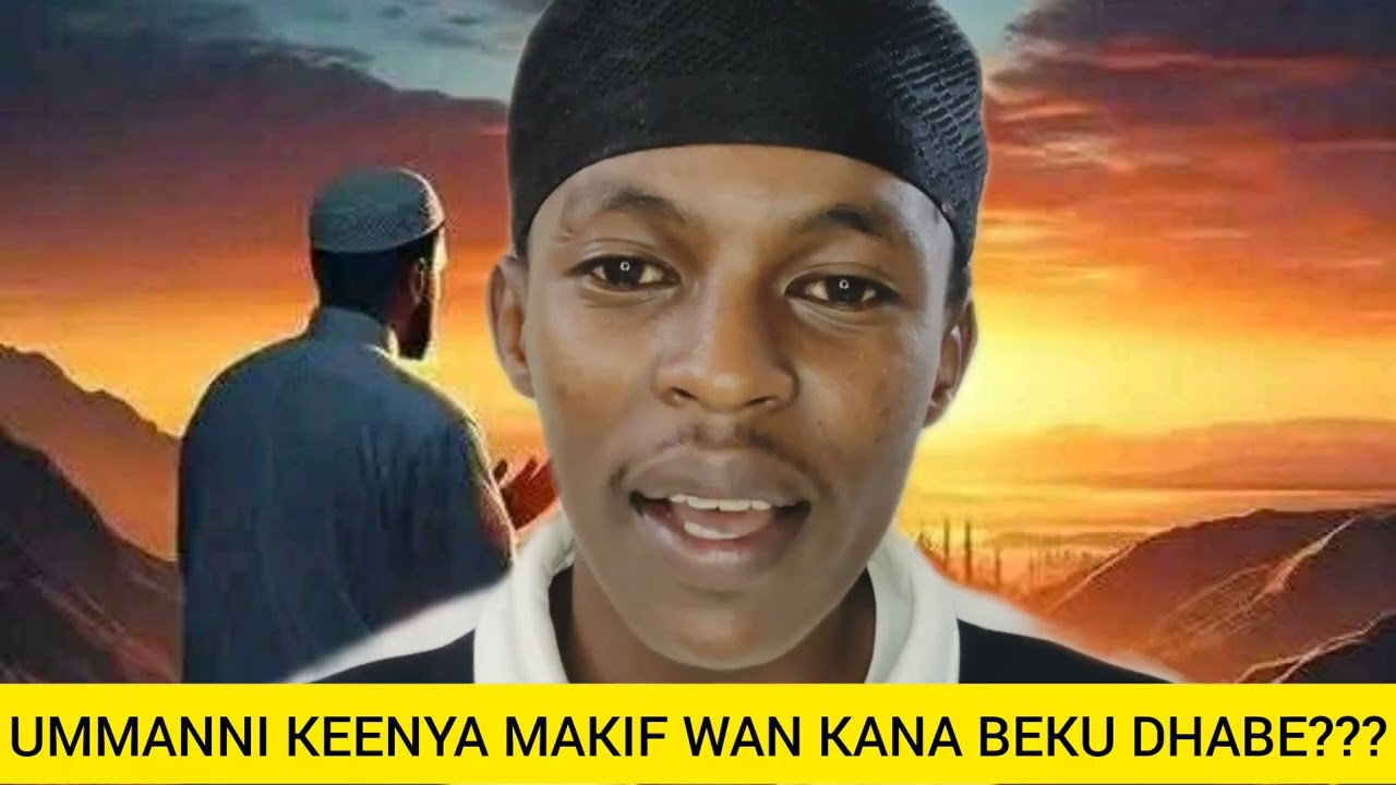 USTAZ GALMA SAARAA MEE DHAGGEFFADHAA 