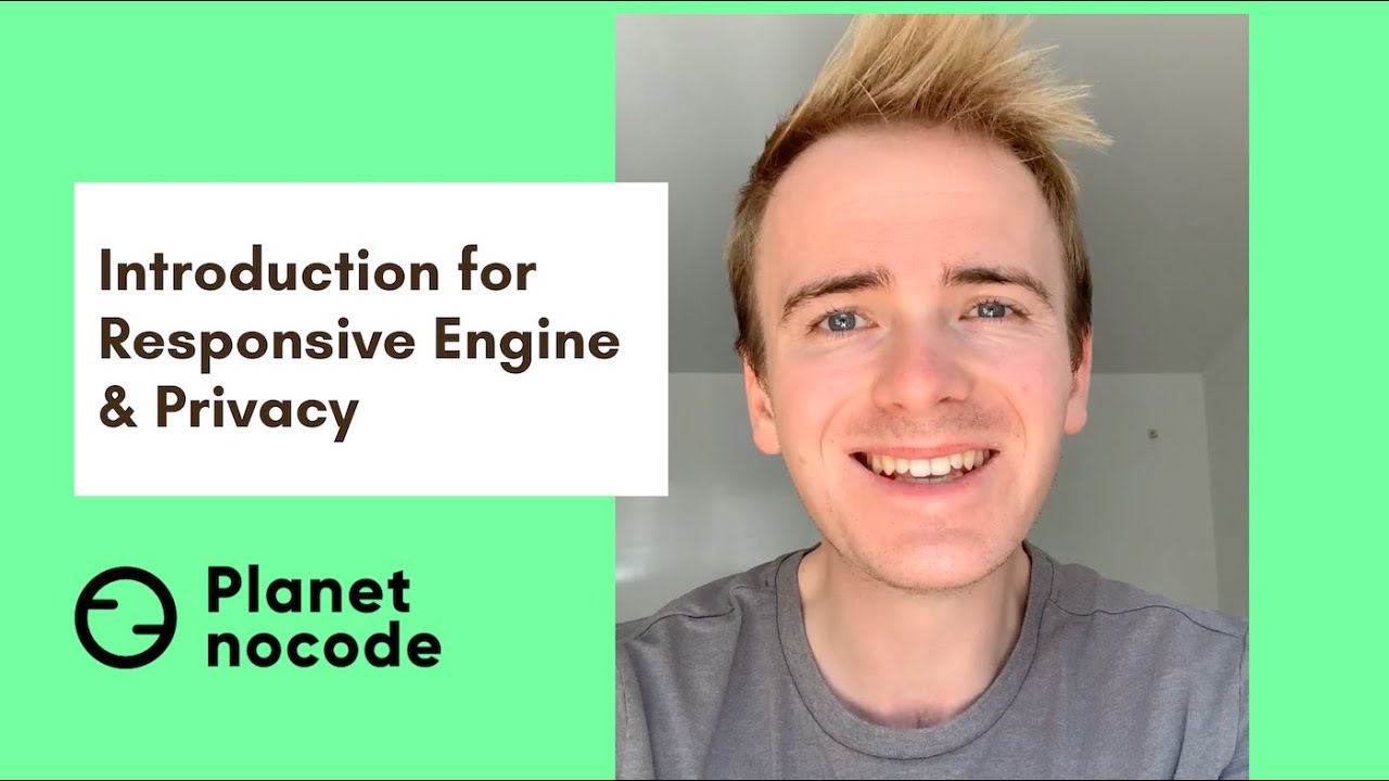 Responsive engine and privacy | Bubble.io Tutorials | Planetnocode.com
