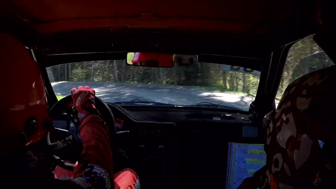 Rallye Balcon-Est 2024 (ES3) : Aubin Arnaud - Océane Montagnat - Peugeot 106 N2