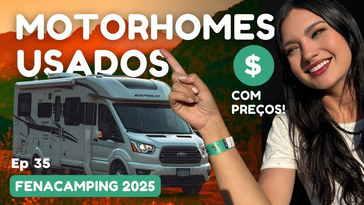 Os 24 melhores MOTORHOMES USADOS da FENACAMPING 2025!