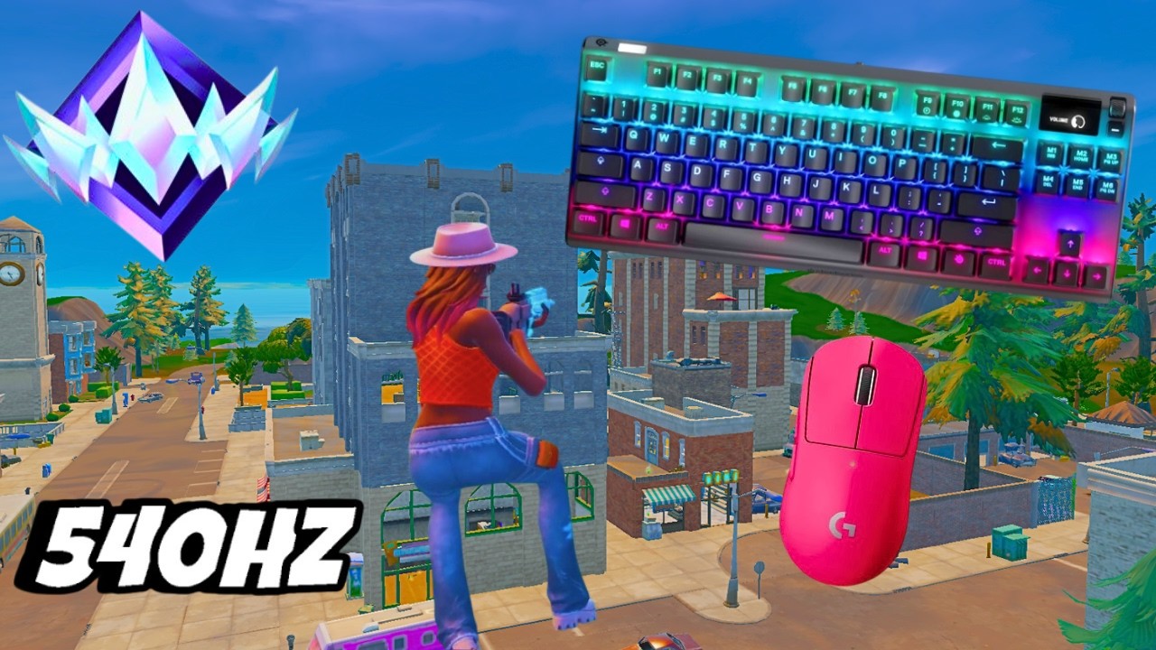 Fortnite Unreal Ranked Reload | Keyboard & Mouse Gameplay | 240 FPS  | 4K