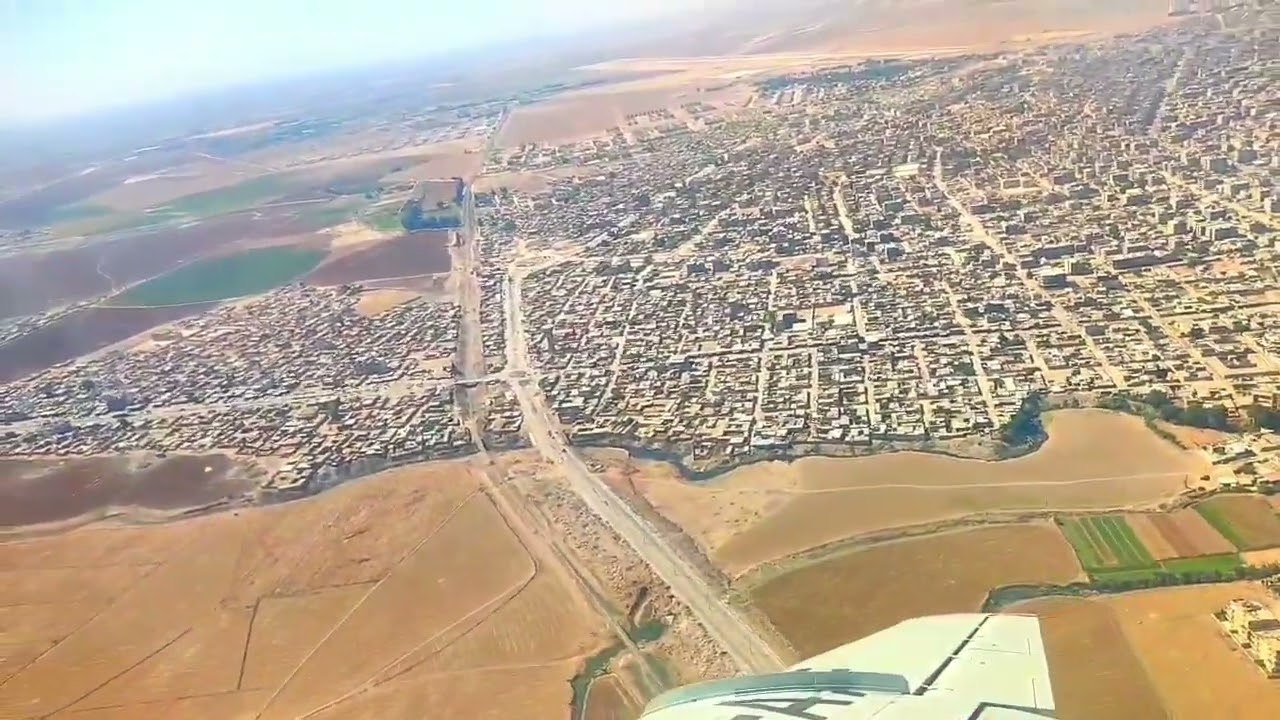 Qamişlo Bajar&ecirc; Ev&icirc;n&ecirc; bi Firok&ecirc; #dr_radwan_mohamad Kamishli City by plane مدينة الحب قامشلو بالطائرة