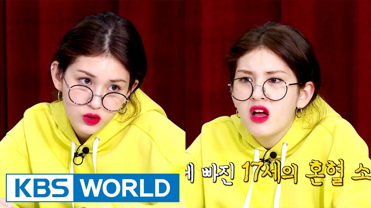 MBTI test is Somi's Korean lesson? [Sister's Slam Dunk Season2 / 2017.03.10]