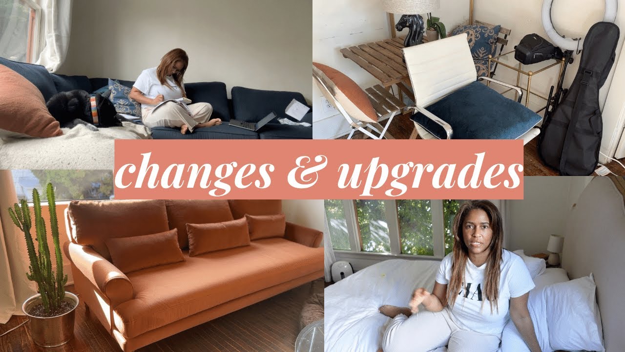 AT HOME DIARIES: selling my sofa, final declutter pile, rainy days, visiting friends❤️