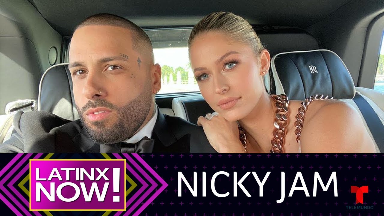 Nicky Jam y su novia brillaron en la premier de 'Bad Boys' | Latinx Now! | Entretenimiento