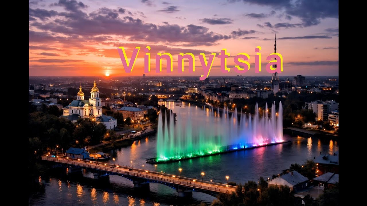 Вінниця. Теплий вечір над Бугом