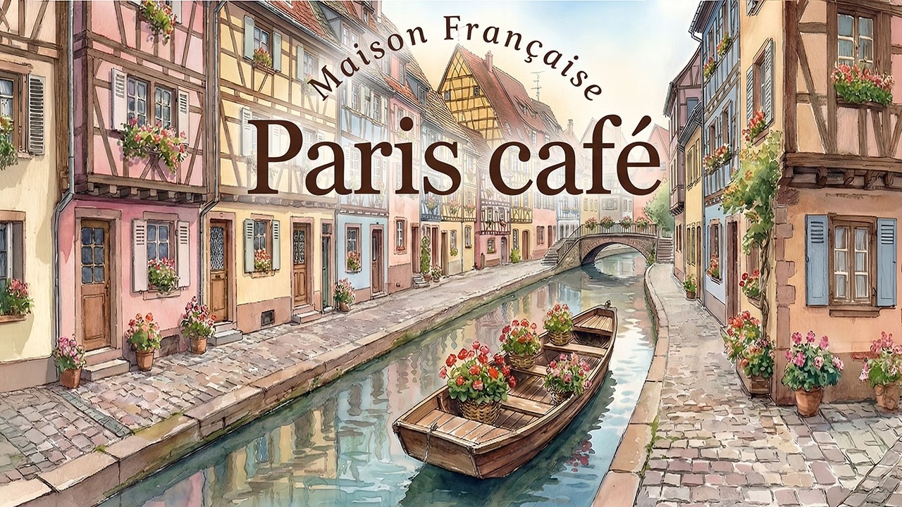 𝐏𝐀𝐑𝐈𝐒 𝐂𝐀𝐅𝐄́ ~ ☕ French Instrumental Music — Coffee Playlist | Guitar & Accordion
