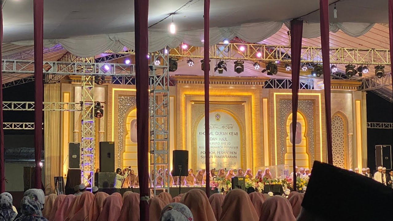 Dekorasi Event Religi || Gagah, Elegan. Haflah 48 Ponpes Sunan Pandanaran