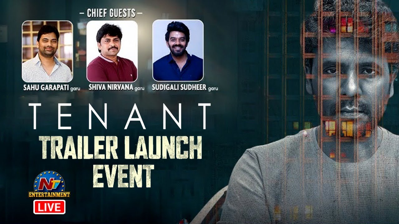Tenant Trailer Launch Event LIVE | Satyam Rajesh | Sudigali Sudheer | NTV ENT