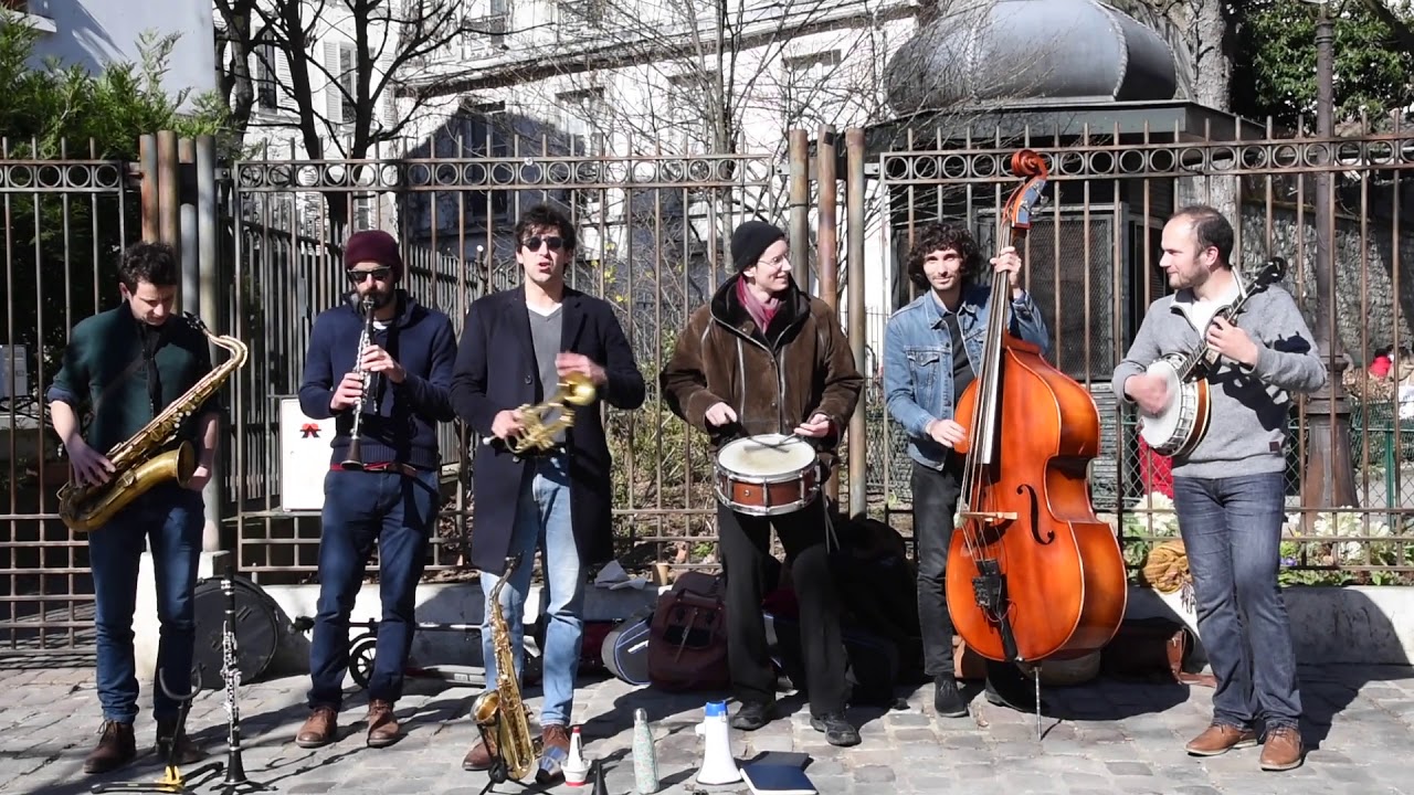 Jazz Band Jacks'&'Jills Swing Band Abbesses Montmartre Paris