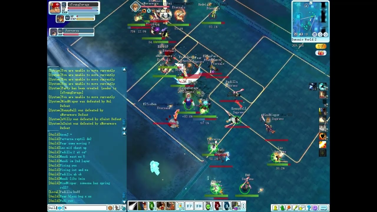 Demonic World PK Supreme vs Eternals, Pirate King Online