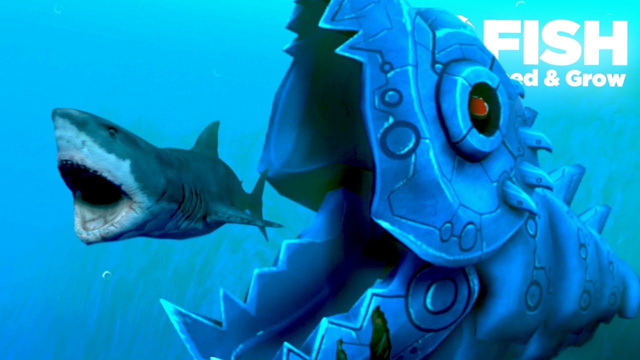 NEW MECHA KILLER FISH!!! - Fish Feed Grow | Ep 22