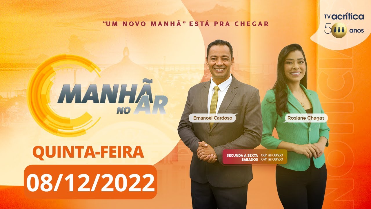 PROGRAMA MANH&Atilde; NO AR | 08/12/2022