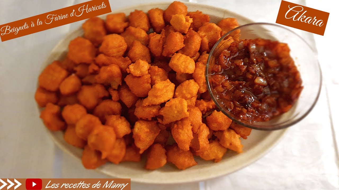 Akara (Beignets à la farine d'haricots)!