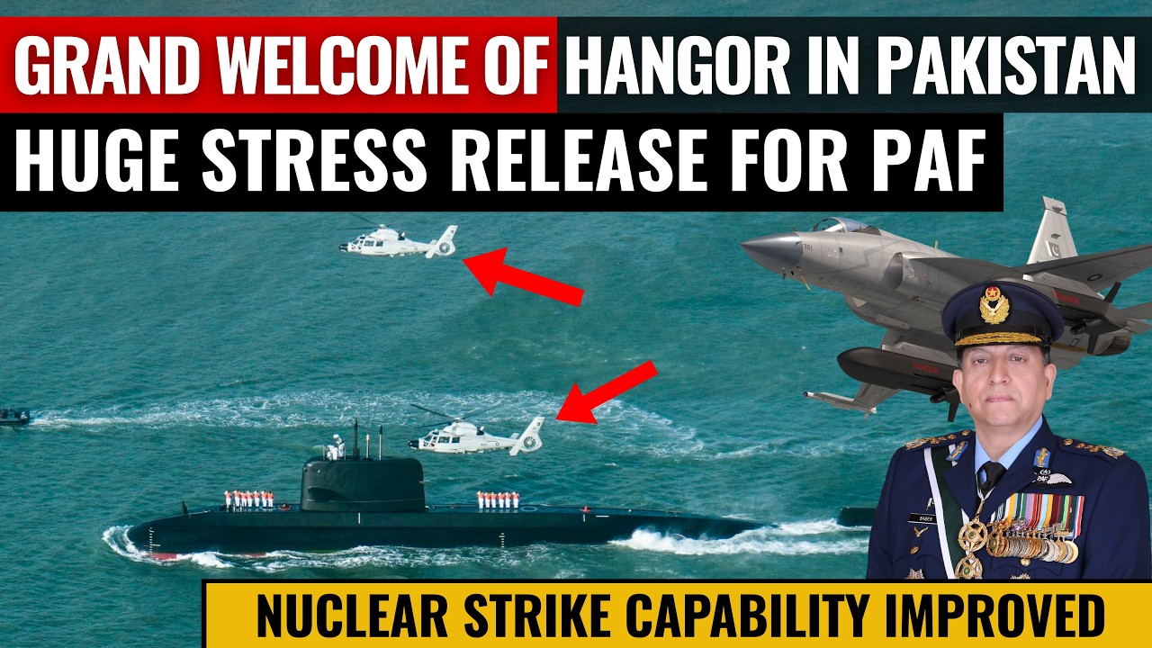 Huge Stress Release for Pakistan Air Force | Hangor Submarine Arrived in Pakistan | Defence Outpost