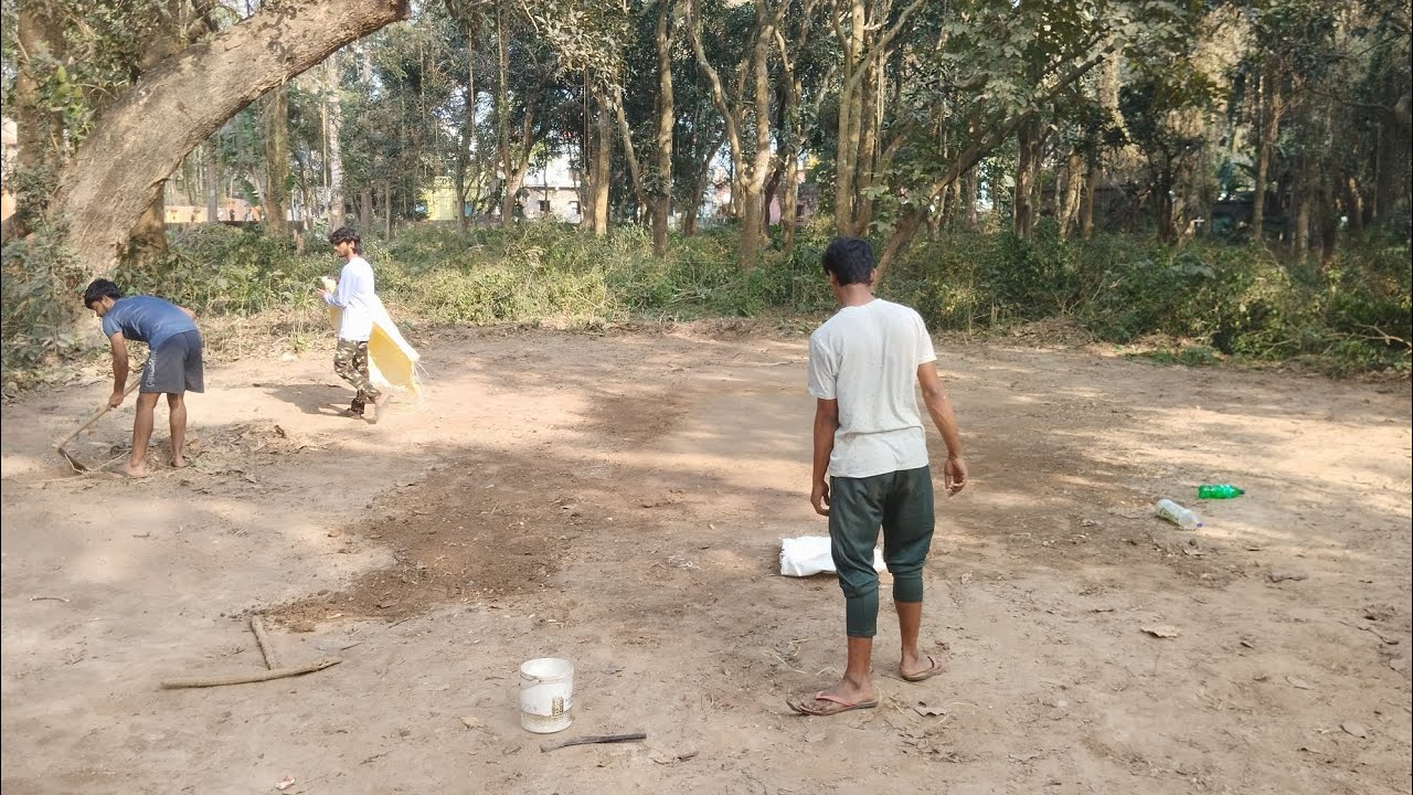 আমাদের নতুন খেলার মাঠ Finally Ready ✅👍❤️❤️