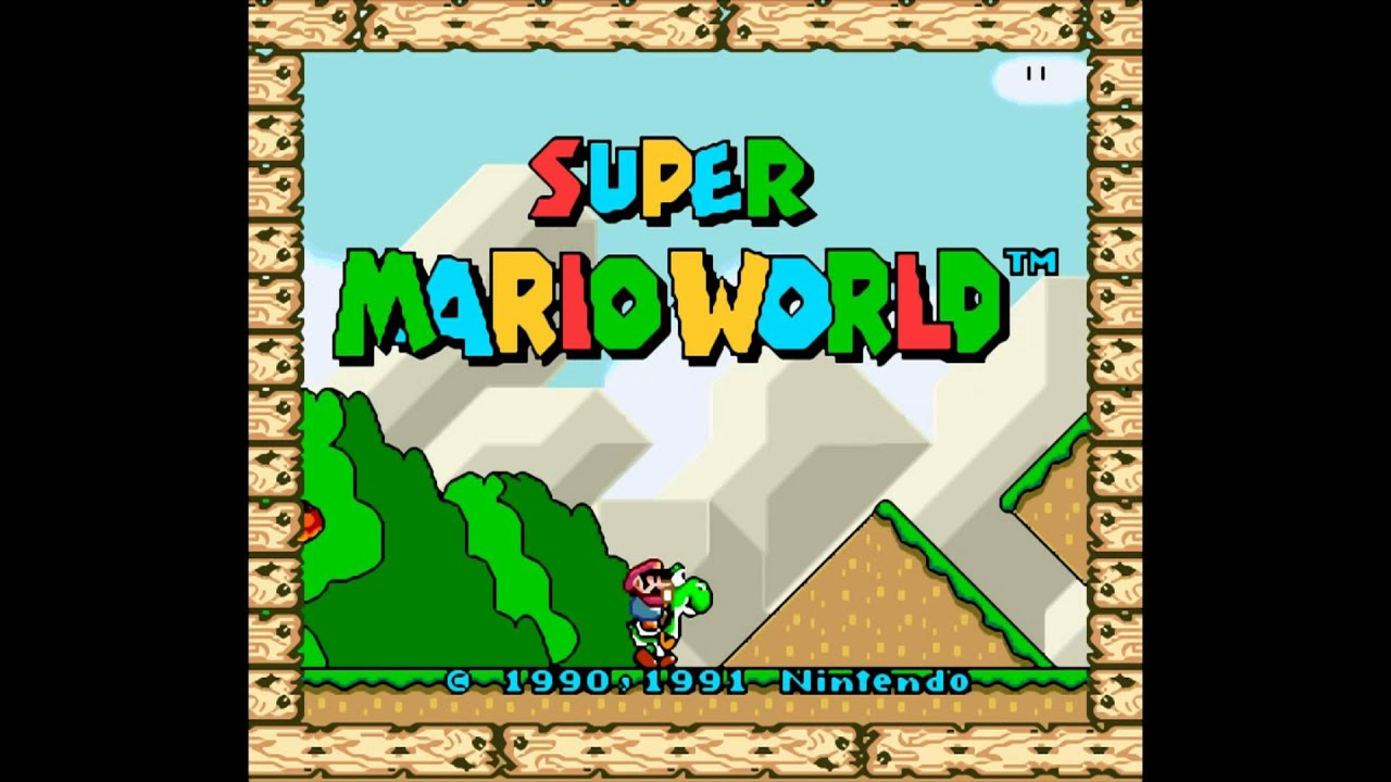 Super Mario World Intro (SNES) HD
