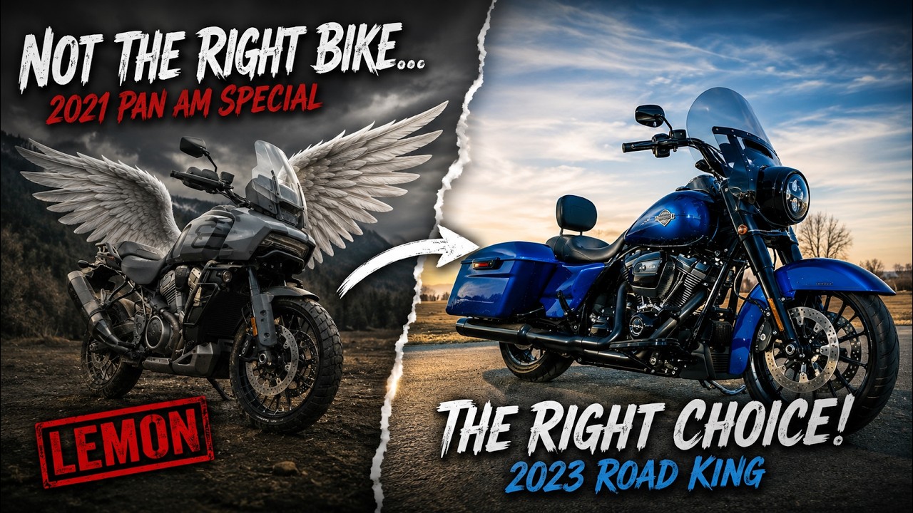 Replaced my Pan American Special with a 2023 Road King