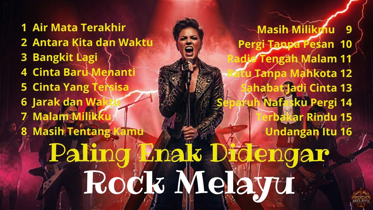Best Of Rock Melayu Slow Rock Malaysia Indonesia