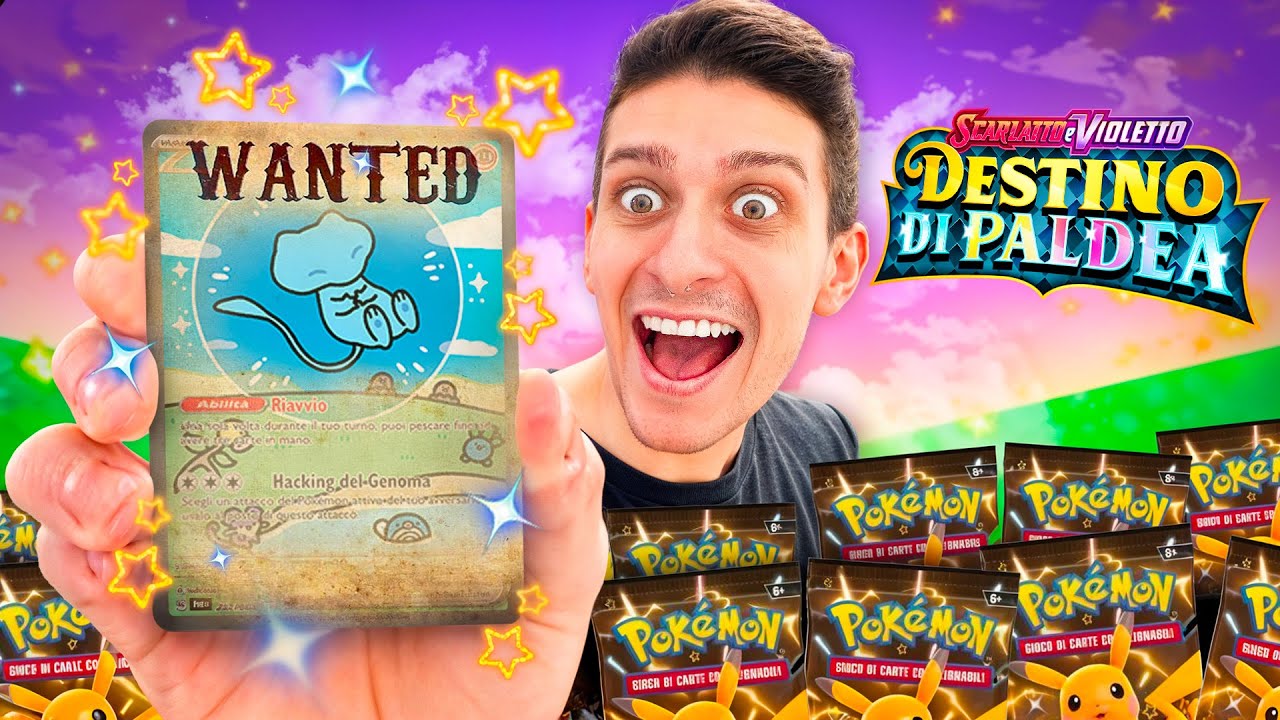 ALLA RICERCA DEL BUBBLE MEW !! SBUSTO DESTINO DI PALDEA - POKEMON
