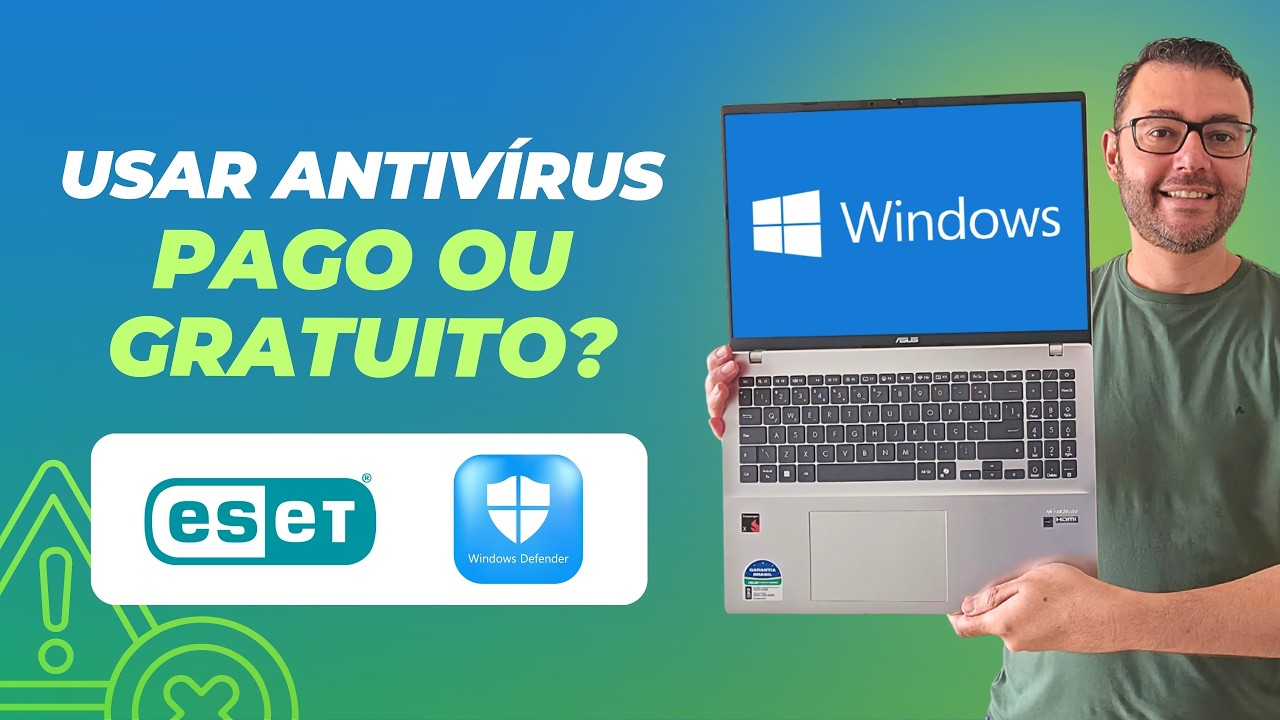 Devo usar um ANTIVÍRUS PAGO OU GRATUITO? NOTEBOOK com Windows em 2026