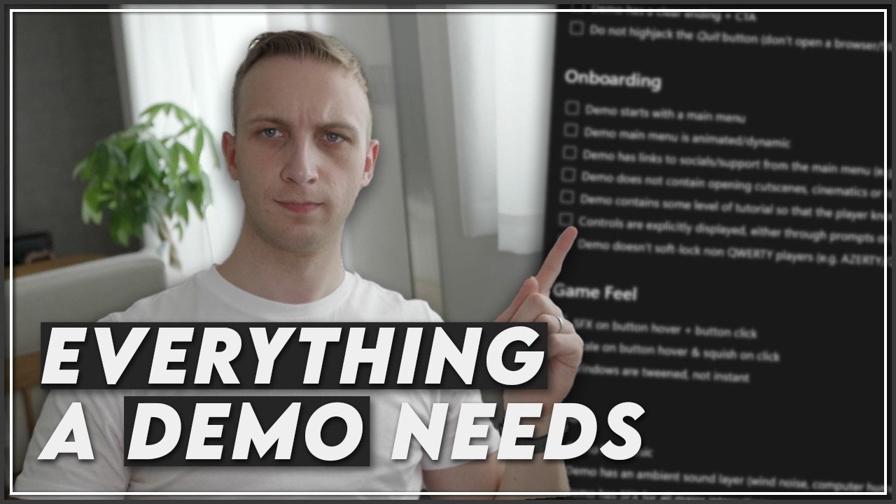 A Comprehensive Steam Demo Checklist