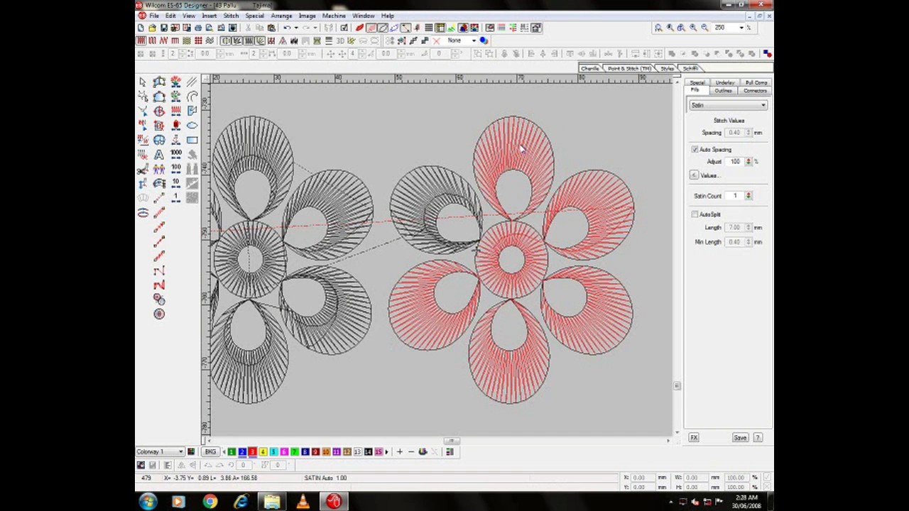 Embroidery Design Perfect Panching Guidance