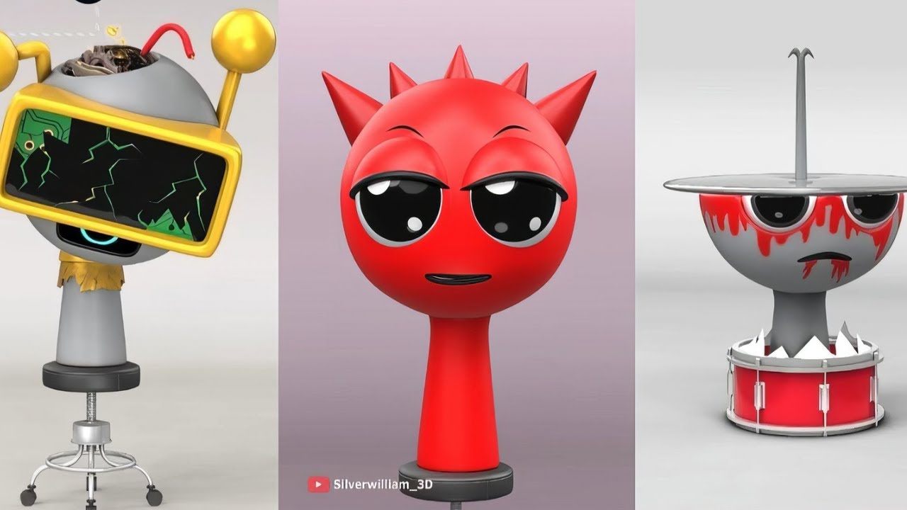 SPRUNKI 3D Mix
