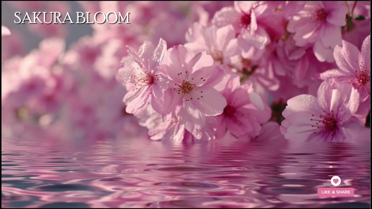 🔴 桜の調べ – 日本庭園の水音と風鈴の癒し | 心を落ち着ける音楽👉 Zen garden + wind chimes vibes.