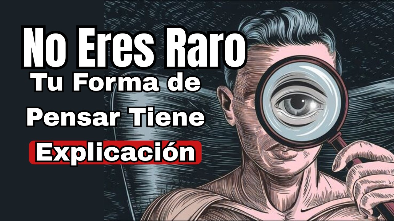 No Eres Raro: Tu Forma de Pensar Tiene una Explicación Psicológica
