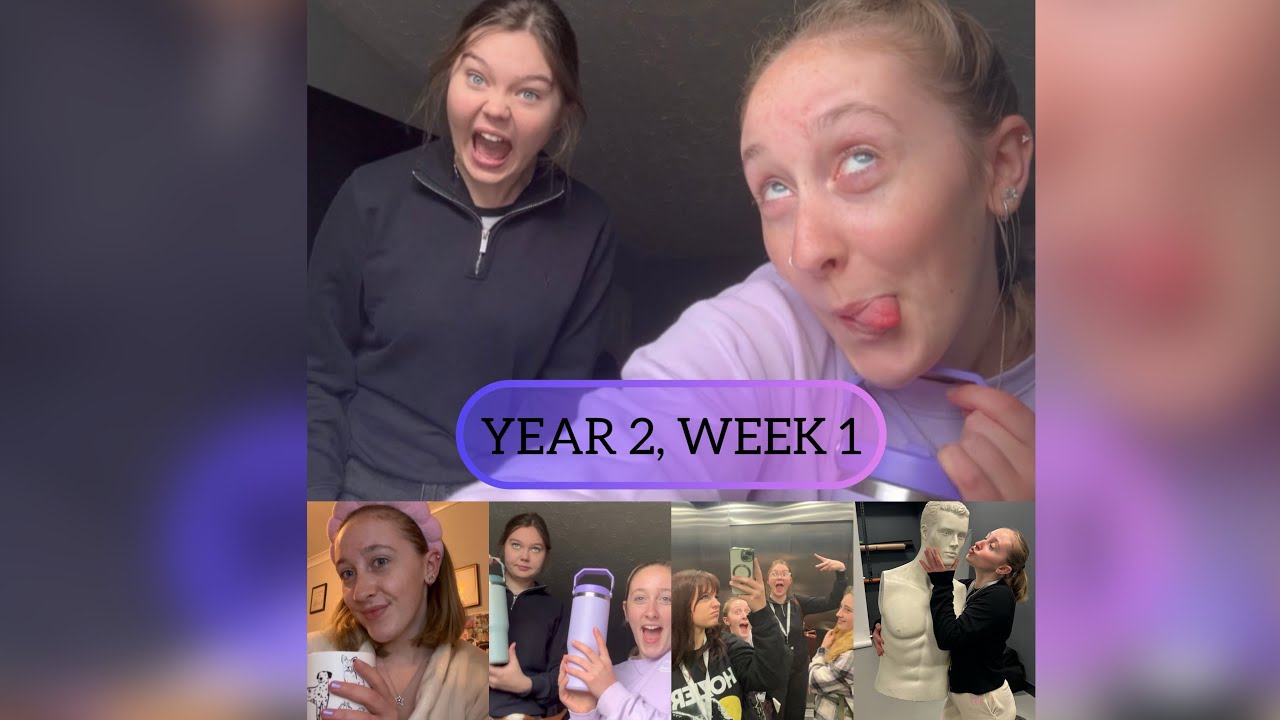 College Vlog//YEAR 2 : WEEK 1 📚✨