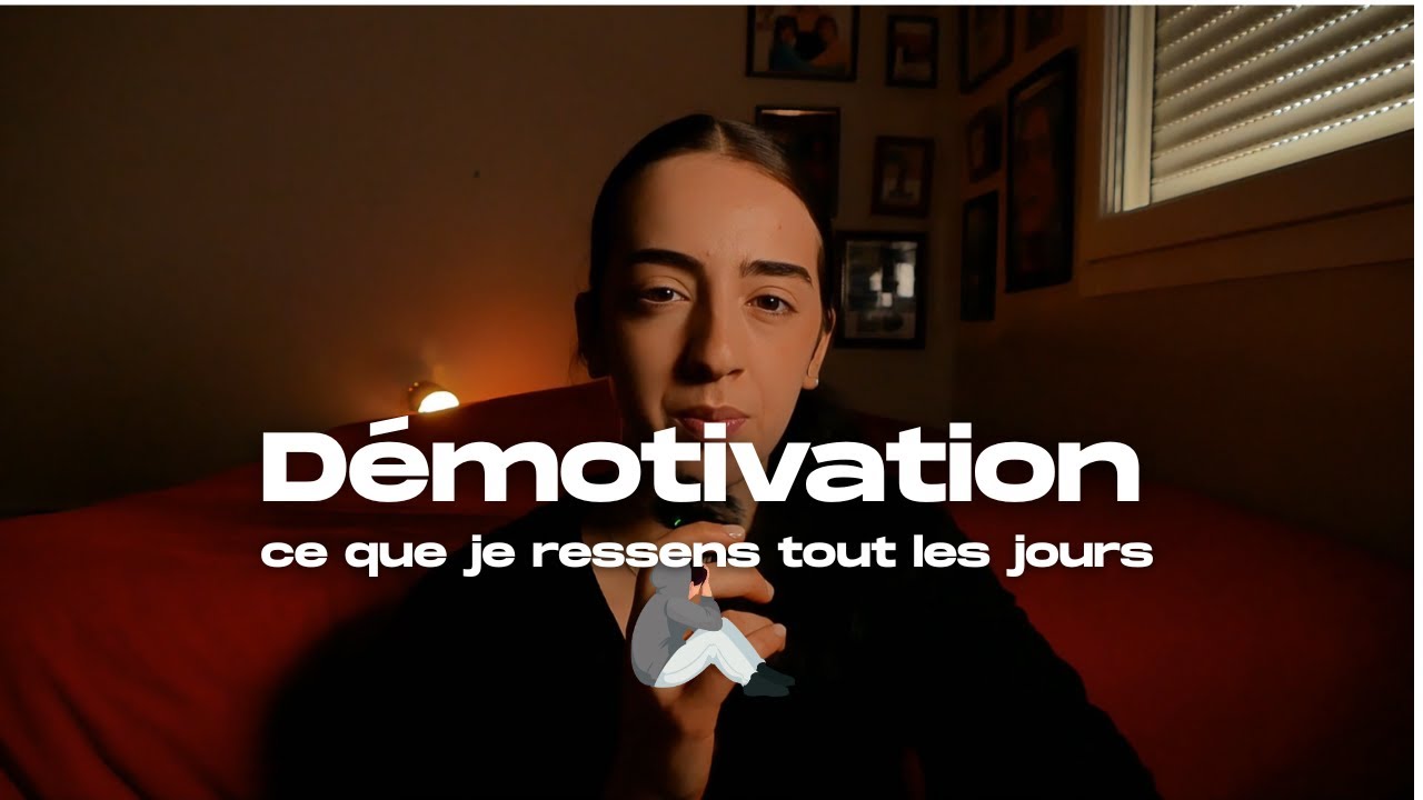 Se sentir vide, démotivé et déprimé.