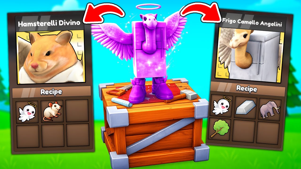 How to Craft EVERY NEW RECIPE In Craft a Brainrot Update!