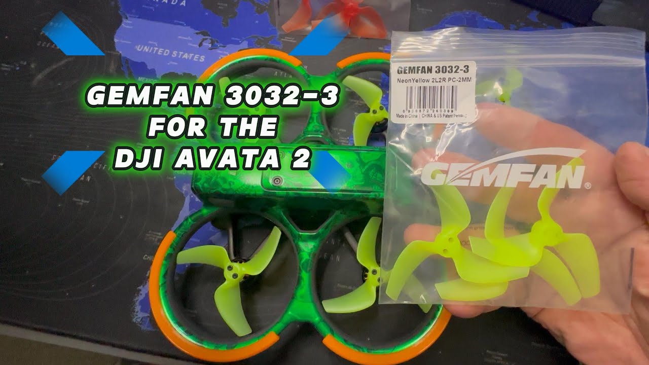 New Gemfan 3032-3 Propellers Make My Avata 2 FLY BETTER !