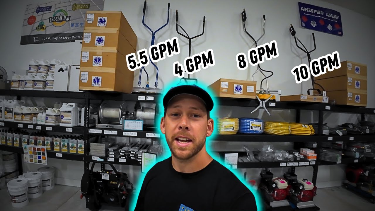 HOW TO pick the CORRECT surface cleaner for your pressure washer!
