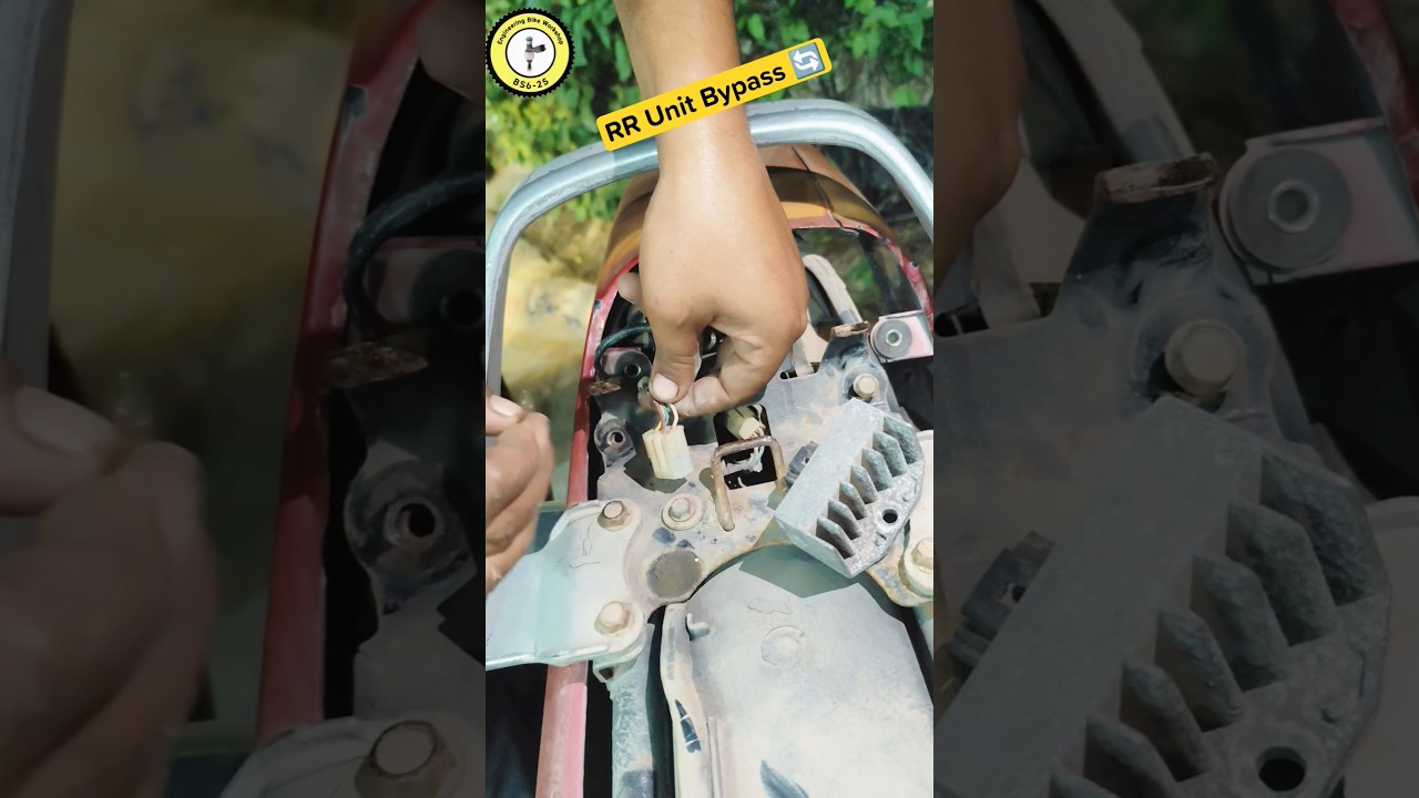 How to Bypass RR Unit || bike regulator rectifier bypass