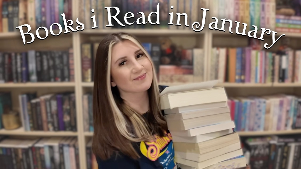 12 books i read last month ✧ january reading wrap up