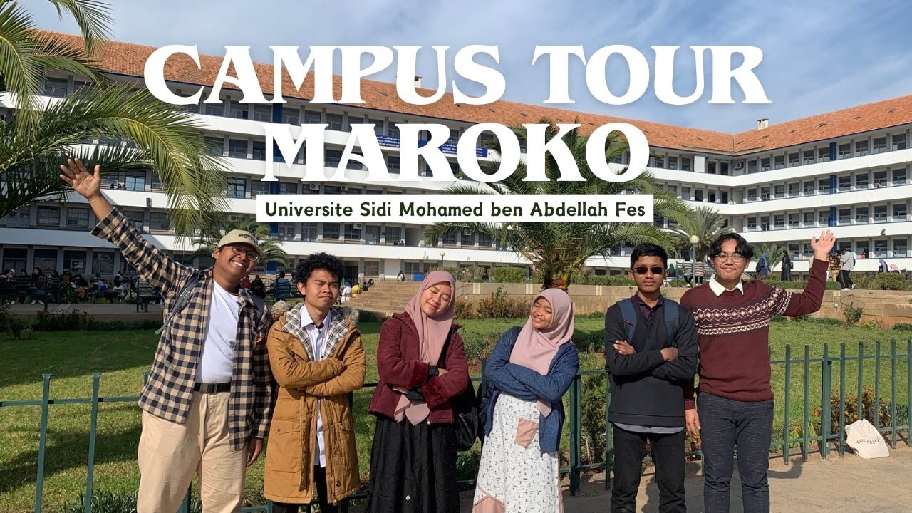 Campus Tour Maroko (Universite Sidi Mohamed ben Abdellah, Fes)