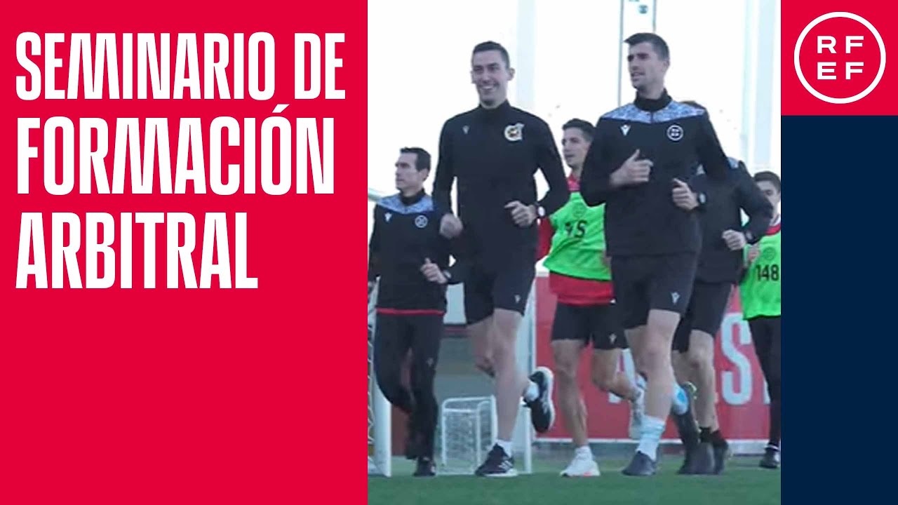 Un año después, los árbitros de 1ª y 2ª División se reencuentran en un seminario presencial