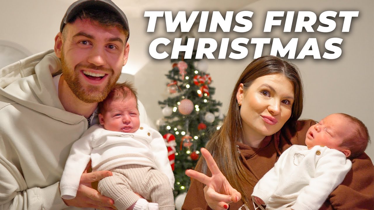 Christmas Prep, Breastfeeding update & Twins Turn 1 Month! [weekly vlog]