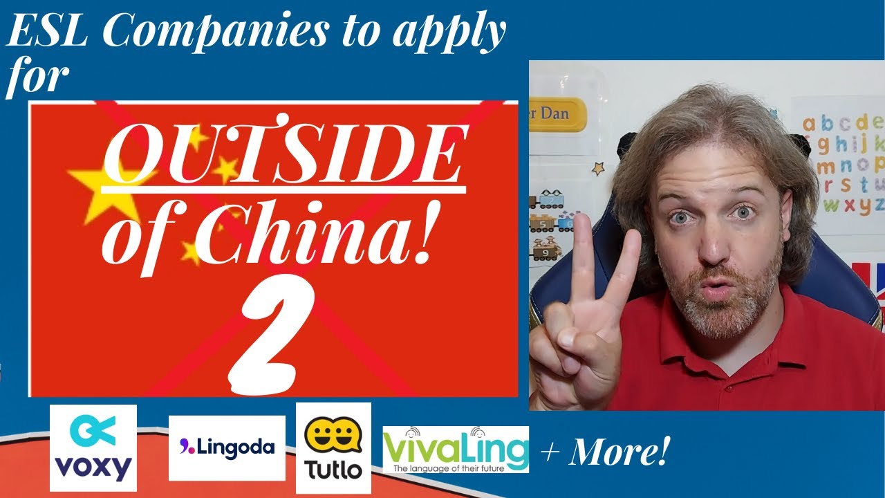 Online ESL Companies Outside of China to Apply to 2