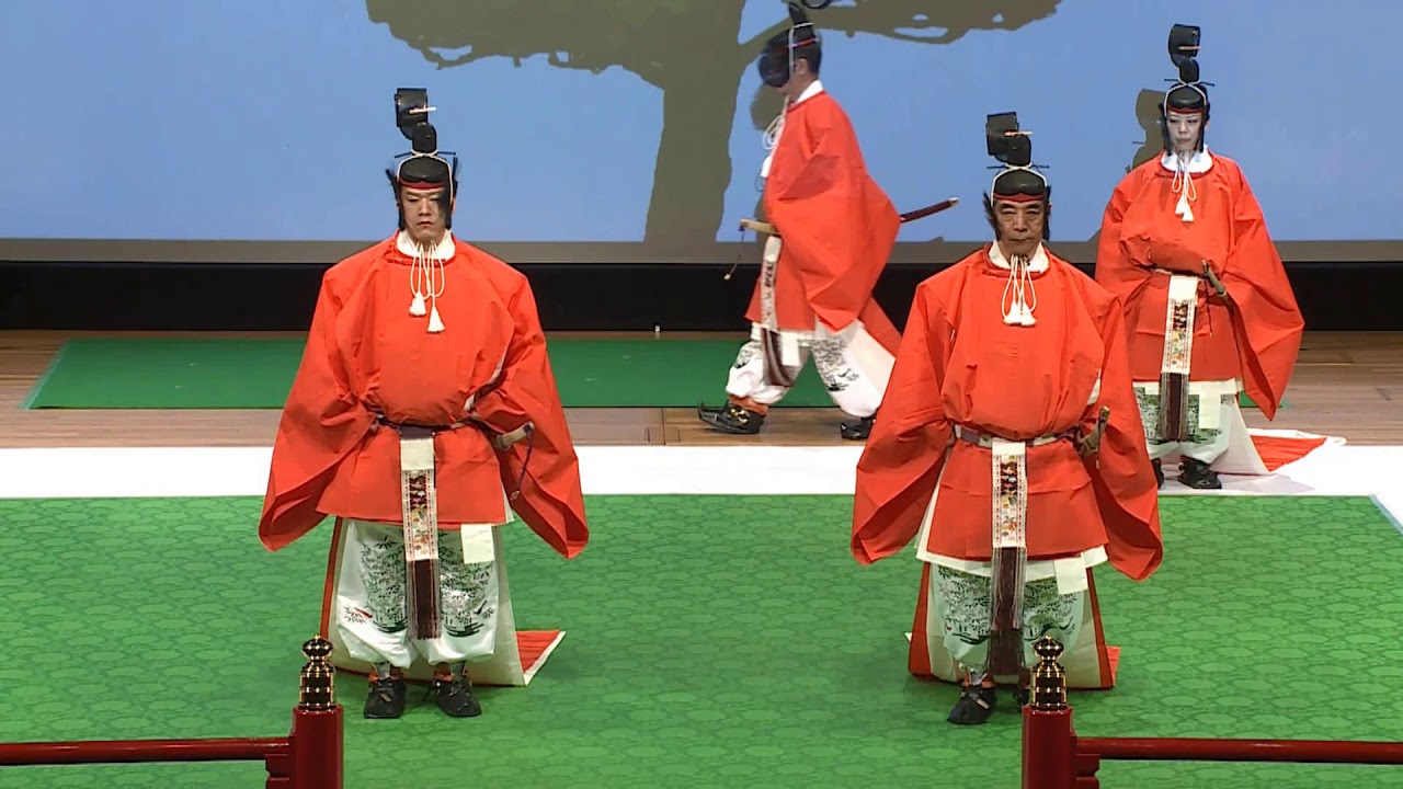 新春を寿ぐ雅楽演奏会『国風歌舞　久米舞』（岐阜県文化芸術活動応援助成事業）