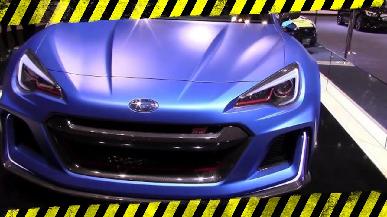 Subaru BRZ STI Performance Concept Closer Look